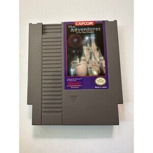 Vintage Nintendo NES Disney Adventures in the Magic Kingdom Game With Box